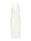 Elisabetta Franchi Dress  Woman Color Ivory In 白色的
