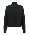 Elisabetta Franchi High-neck Sweater In Black