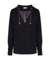 Elisabetta Franchi Shirts In Black