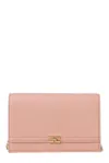 Elisabetta Franchi Logo Plaque Chain Linked Clutch Bag
