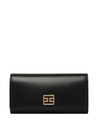 Elisabetta Franchi Logo-plaque Wallet In Black