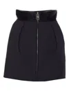Elisabetta Franchi Knee Length And Midi Skirts With Belt Loops In Black