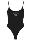 Elisabetta Franchi Logo-print Swimsuit In Black