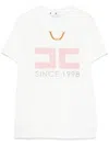 Elisabetta Franchi Logo-print T-shirt In White