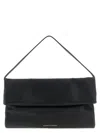 Elisabetta Franchi Logo Shoulder Bag Shoulder Bags Black In Black