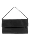 Elisabetta Franchi Logo Shoulder Bag Shoulder Bags Black In Black