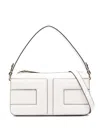 Elisabetta Franchi Logo Shoulder Bag In Neutral