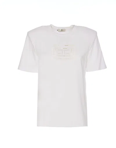 ELISABETTA FRANCHI LOGO T-SHIRT
