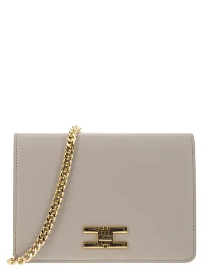 Elisabetta Franchi Logo Turn In White