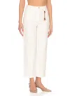 Elisabetta Franchi Jeans  Woman Color Ivory In White