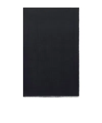 ELISABETTA FRANCHI ELISABETTA FRANCHI LOGO JACQUARD FRINGED SCARF