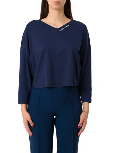 Elisabetta Franchi Sweater  Woman Color Blue