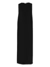 Elisabetta Franchi Structured Strapless Maxi Dress With Embellishment Detail