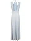 Elisabetta Franchi Knee Length Sleeveless Dress With Belted Waist