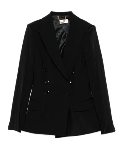 ELISABETTA FRANCHI DOUBLE-BREASTED BLAZER