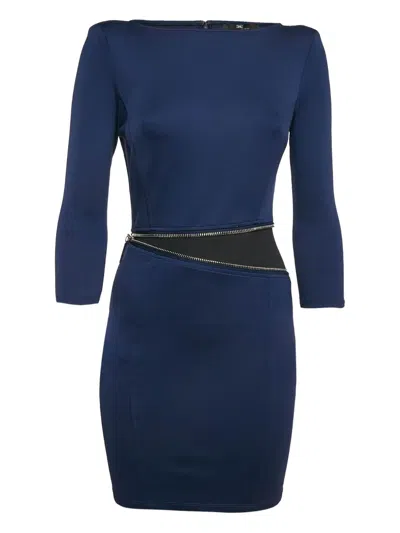 Pre-owned Elisabetta Franchi Long Sleeve Dress