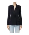 Elisabetta Franchi Long-sleeved Suit Coat In Black