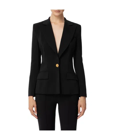 ELISABETTA FRANCHI LONG SLEEVED SUIT JACKET