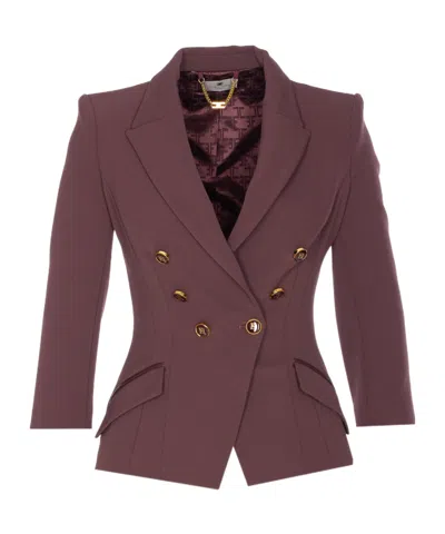 ELISABETTA FRANCHI DOUBLE-BREASTED JACKET