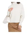 Elisabetta Franchi Wool Crewneck Sweater In White