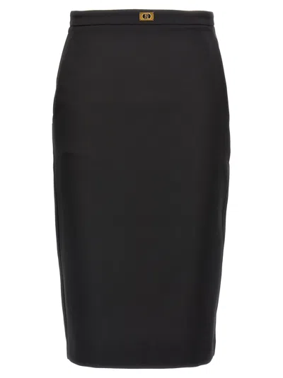 ELISABETTA FRANCHI LONGUETTE SKIRT