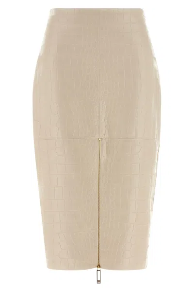 ELISABETTA FRANCHI LONGUETTE SKIRT