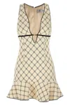 Elisabetta Franchi Lozenge Mini Dress