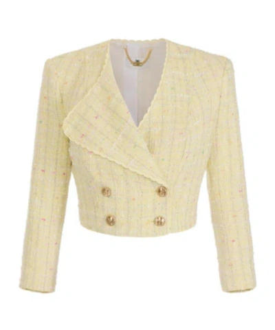ELISABETTA FRANCHI LUREX BLAZER