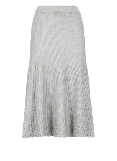 ELISABETTA FRANCHI LUREX SKIRT