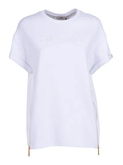 Elisabetta Franchi Maglia In White