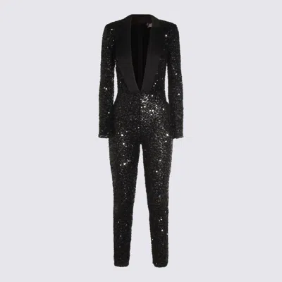 ELISABETTA FRANCHI ELISABETTA FRANCHI BLACK JUMPSUIT