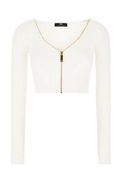 Elisabetta Franchi Maglieria In White