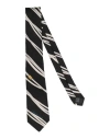 Elisabetta Franchi Man Ties & Bow Ties Black Size - Silk In Black