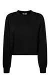 Elisabetta Franchi Cotton Sweatshirt With Logo
