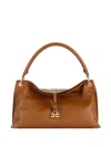 Elisabetta Franchi Medium Boulevard Tote Bag In Brown