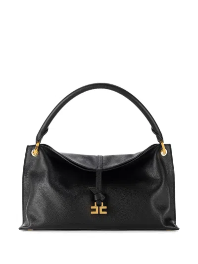 Elisabetta Franchi Mittelgrosse Boulevard Tote Bag In Schwarz