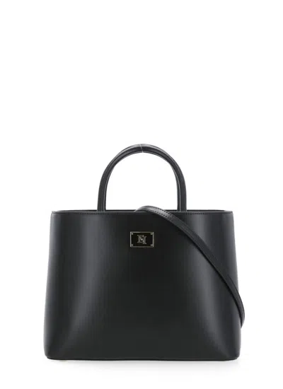 Elisabetta Franchi Black Medium Shopping Bag
