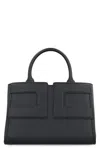 Elisabetta Franchi Medium Tote Bag With Logo In Black