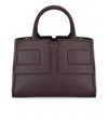 Elisabetta Franchi Merlot Handbag In Orange