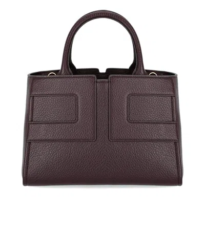 Elisabetta Franchi Merlot Handbag In Orange