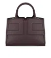 Elisabetta Franchi Merlot Handbag In Orange