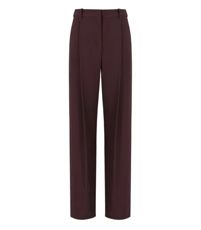 ELISABETTA FRANCHI ELISABETTA FRANCHI MERLOT PANTS