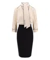 Elisabetta Franchi Dress In Black