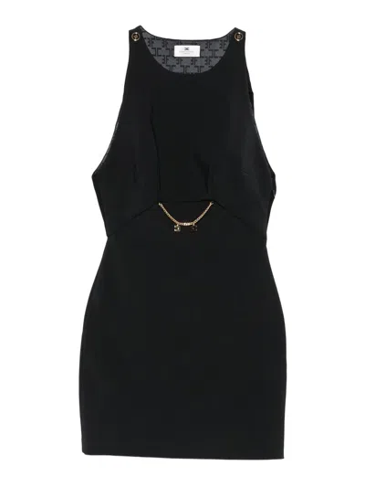 ELISABETTA FRANCHI MIDI DRESS