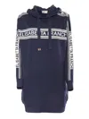 Elisabetta Franchi Midi Dress In Blue