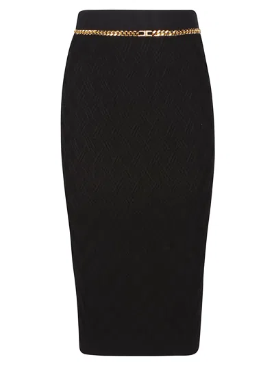 ELISABETTA FRANCHI MIDI SKIRT