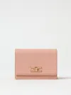 Elisabetta Franchi Small Logo Shoulder Bag In Pink