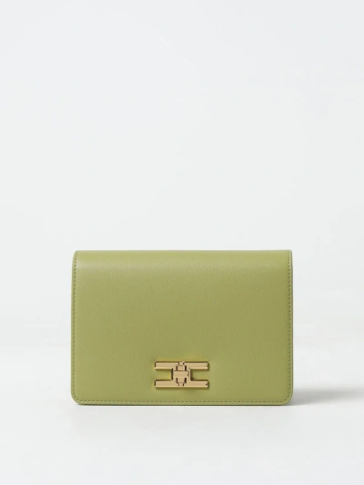 Elisabetta Franchi Mini Bag  Woman In Pistachio