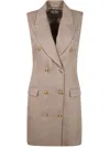 Elisabetta Franchi Double-breasted Mini Dress