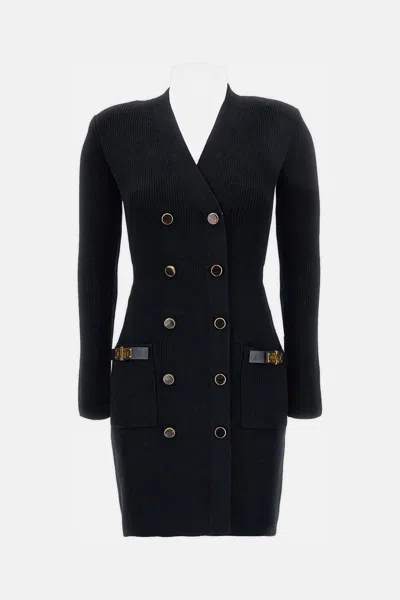 Elisabetta Franchi Mini Dress In Black